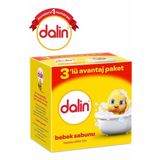 Dalin Hassas Ciltler İçin 6x100 gr Çoklu Paket Bebek Sabunu