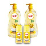 Dalin Klasik 2x700 ml Bebek Şampuanı + 2 Adet Bıcı Bıcı Dalin Kolonyası