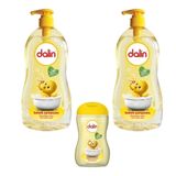 Dalin Klasik 2x700 ml Bebek Şampuanı + Klasik 100 ml Sarı Bebek Şampuanı
