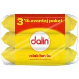 Dalin Klasik 3x56 Yaprak Islak Havlu Mendil