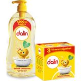 Dalin Klasik Bebek Şampuanı 900 ml + Sabun 100 gr 3'lü Hassas Ciltler İçin Özel Formül