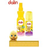 Dalin Kolay Tarama Spreyi Badem Yağlı 200 Ml + Dalin Bebek Kolonyası Sprey Sprey Bahar Tazeliği 100 Ml