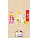 Dalin Konsantre Yumuşatıcı Düş Bahçesi 1200 ml Sıvı Çamaşır Deterjanı 1500 ml Çocuk ve Bebek Ürünü - 1,48 lt