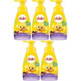 Dalin Köpük Sabun 200ML Mango ve Portakal Kokulu (Çoçuklarınız Için) (5 Li Set) - 5 Adet