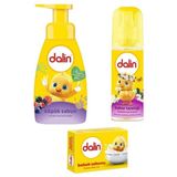Dalin Köpük Sabun Orman Meyveleri 200ML + Bahar Tazeliği Bebek Kolonyası 150ML + Bebek Sabunu 100GR