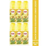 Dalin Limon Çiçeği 100 ml 6 Adet Bebek Kolonyası