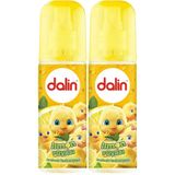 Dalin Limon Çiçeği Limon-Bergomat-Papatya 2x150 ml Bebek Kolonyası