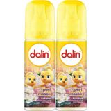 Dalin Peri Masalı Yasemin Portakal Çiceği Paçuli Kokulu 2'li 150 ml Bebek Kolonyası