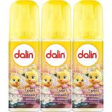 Dalin Peri Masalı Yasemin Portakal Çiceği Paçuli Kokulu 3'lü 150 ml Bebek Kolonyası