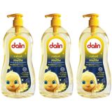 Dalin Rahatlatıcı Vanilya Kokulu Bebek Yağı 300 ml x 3 Adet
