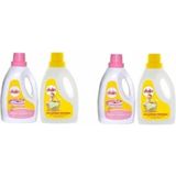 Dalin Sıvı Çamaşır Deterjan 1.5 Lt 2 Adet ve Yumuşatıcı 1.5 Lt 2 Adet