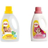 Dalin Sıvı Çamaşır Deterjanı 1500 ml 1 Adet Düş Bahçesi Yumuşatıcı 1500 ml 1 Adet Toplam 2 Adet - 1,48 lt