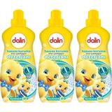 Dalin Sıvı Çamaşır Deterjanı 1500 ml Hassas Koruma (Hipoalerjenik) (3 Lü Set) - 1,5 lt