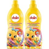 Dalin Sıvı Çamaşır Deterjanı 1500 Ml Renk Ve Koruma (Hipoalerjenik) (2 Li Set)