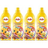 Dalin Sıvı Çamaşır Deterjanı 1500 ml Renk ve Koruma (Hipoalerjenik) (4 Lü Set) - 1,5 lt