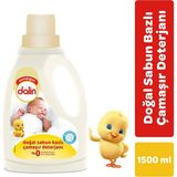 Dalin x 2 Adet Sensitive Doğal Sabun Bazlı Sıvı Çamaşır Deterjanı 1500 ml - 1,5 lt