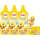 Dalin x 3 Adet Sıvı Çamaşır Deterjanı ( Daha güçlü yeni formül) 1500 ml - 1,5 lt