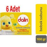Dalin x 6 Adet Klasik Bebek Sabunu 100 gr - 0 - 9 Yaş