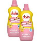 Dalin Yumuşatıcı Konsantre Bahar Ninnisi 1200 Ml X 2 Adet :100 Yıkama