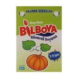 Dalında Sebzeler - Doya Doya Bilboya Bimeceli Boyama (3-4 Yaş) -