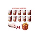 Dalindany Dondurularak Kurutulmuş Meyve 10'Lu Çilek Paketi