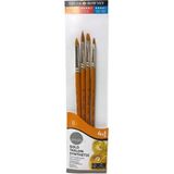 Daller Rowney Gold Taklon Sentetik Fırça Seti 4 Lü 216920403