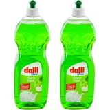 Dalli Elde Yıkama Sıvı Bulaşık Deterjanı Elmalı 1lt 2'li Set - 2 lt
