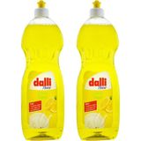 Dalli Elde Yıkama Sıvı Bulaşık Deterjanı Limonlu 1lt 2'li Set - 2 lt