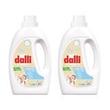 Dalli Hassas Cilt Sıvı Çamaşır Deterjanı, Bebek ve Çocuk Kıyafetleri İçin, 1,1 Lt, 20 Yıkama, 2'li Paket