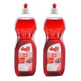 Dalli Sıvı Bulaşık Deterjanı, Orman Meyveli, 1 Lt, 2'li Set