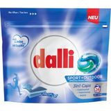 Dalli Spor Kıyafetleri İçin Tablet Çamaşır Deterjanı 3'ü 1 Arada 24 Yıkama