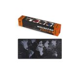 Dalong Dünya Desenli 80X30 cm Mouse Pad Xl Gaming Mousepad