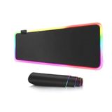 Dalong Rgb Led Işıklı 80X30 Cm Düz Baskısız Gaming Mouse Pad Siyah