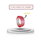 Dalpak Ambalaj 12 mm Kırmızı Polyester Çember ( Şerit )