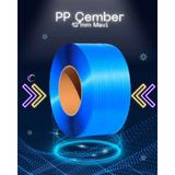 Dalpak Ambalaj 12 mm Mavi Çember PP ( Polipropilen ) Makine Çemberi ( Koli kapama , koli koruma çemberi ) - 1 Adet