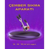 Dalpak Ambalaj Polipropilen Çember Sac Toka Bağlama / Sıkma Aparatı ( 12 / 16 / 19 mm Uyumlu ) Aksesuar - 1 Adet