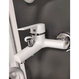 Dalyan Beyaz Krom Banyo Bataryası Musluğu Çeşmesi DL-322