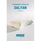 Dalyan Ergonomik Visco Yastik Ortopedik Hafizali Visco Yastik 56X42x12-11 Cm