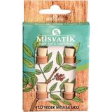 Dalyan Misvatik 4'lü Misvak Diş Fırçası Yedek Başlığı - Kahverengi