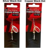 Dam Effzett Standard Spinner 3 gr #1 Silver Black Dot Kaşık