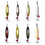 Dam Effzett Standard Spoon Slim 5 cm 8 gr Fluo Green Black UV Sinking Kaşık