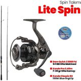 Dam Quick 2 2000 Makine -Kendo Pro 240 cm Lite Spin Set
