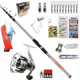 Dam Quick Impressa 3 4000 Fd Remixon Carbo-X 300CM 60-120GR Kıyı Spin Olta Takımı Seti