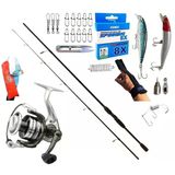 Dam Quick Impressa 4000 240Cm 20-40Gr Remixon Double Black Rapala Maket Balık Spin Olta Takımı Seti