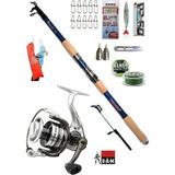Dam Quick Impressa 4000 Piranha Ultimate 210CM 50-100GR Spin Olta Takımı Seti