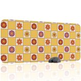 Dama Desenli Oyuncu Gaming Mouse Pad Kauçuk Kaymaz Taban Mousepad (V3, 90x40 XXL)