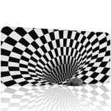 Dama Desenli Oyuncu Gaming Mouse Pad Kauçuk Kaymaz Taban Mousepad (V4, 90x40 XXL)