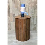 Damacana-Gizleme-Saklama Dolabı-Kılıfı-Bezi-Kutusu - Ceviz
