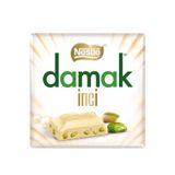 Damak 60 gr İnci Antep Fıstıklı Beyaz Çikolata
