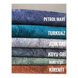 Damarlı Kadife Süngerli Kaymaz Koltuk Çekyat Örtüsü 175 X 215 Cm